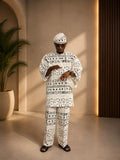 SELAH HERITAGE PRINT SET - WHITE