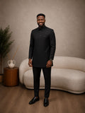 SELAH HERITAGE SAFARI SUIT - BLACK