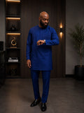 SELAH HERITAGE KAFTAN SET - ROYAL BLUE