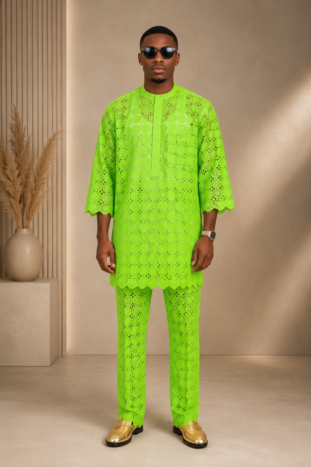 SELAH HERITAGE LACE SET - GREEN