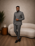 SELAH HERITAGE SAFARI SUIT - GREY